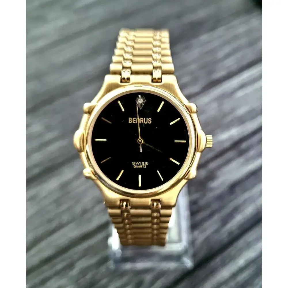 Rare Vintage Benrus Swiss Diamond‎ Executive Watch Never Worn
